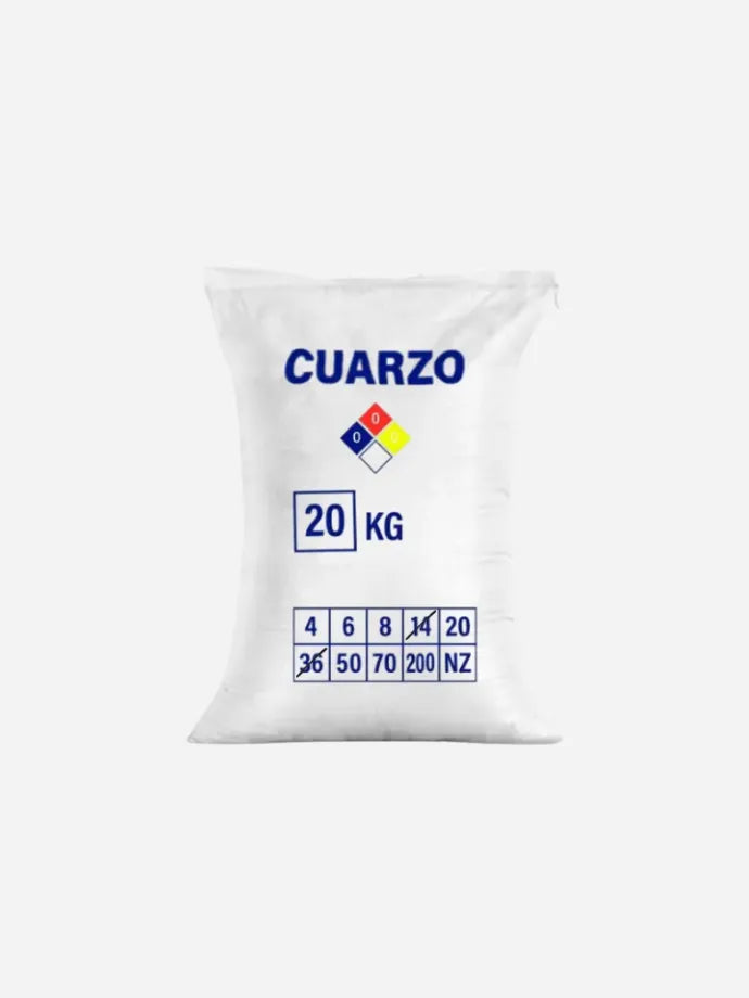 Arena de Cuarzo Fina 20 kg - Para Filtros